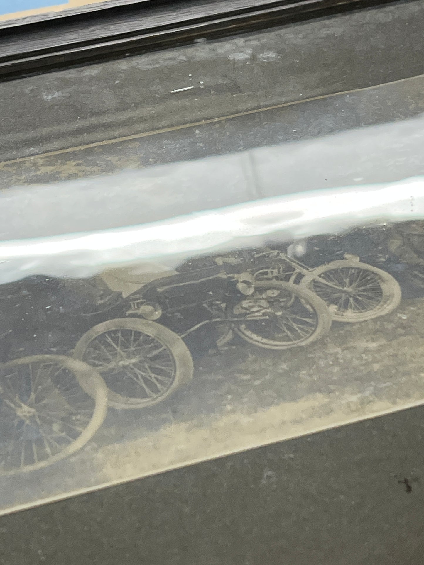 1903 Orient Motorcycle w/ Early Automobiles
