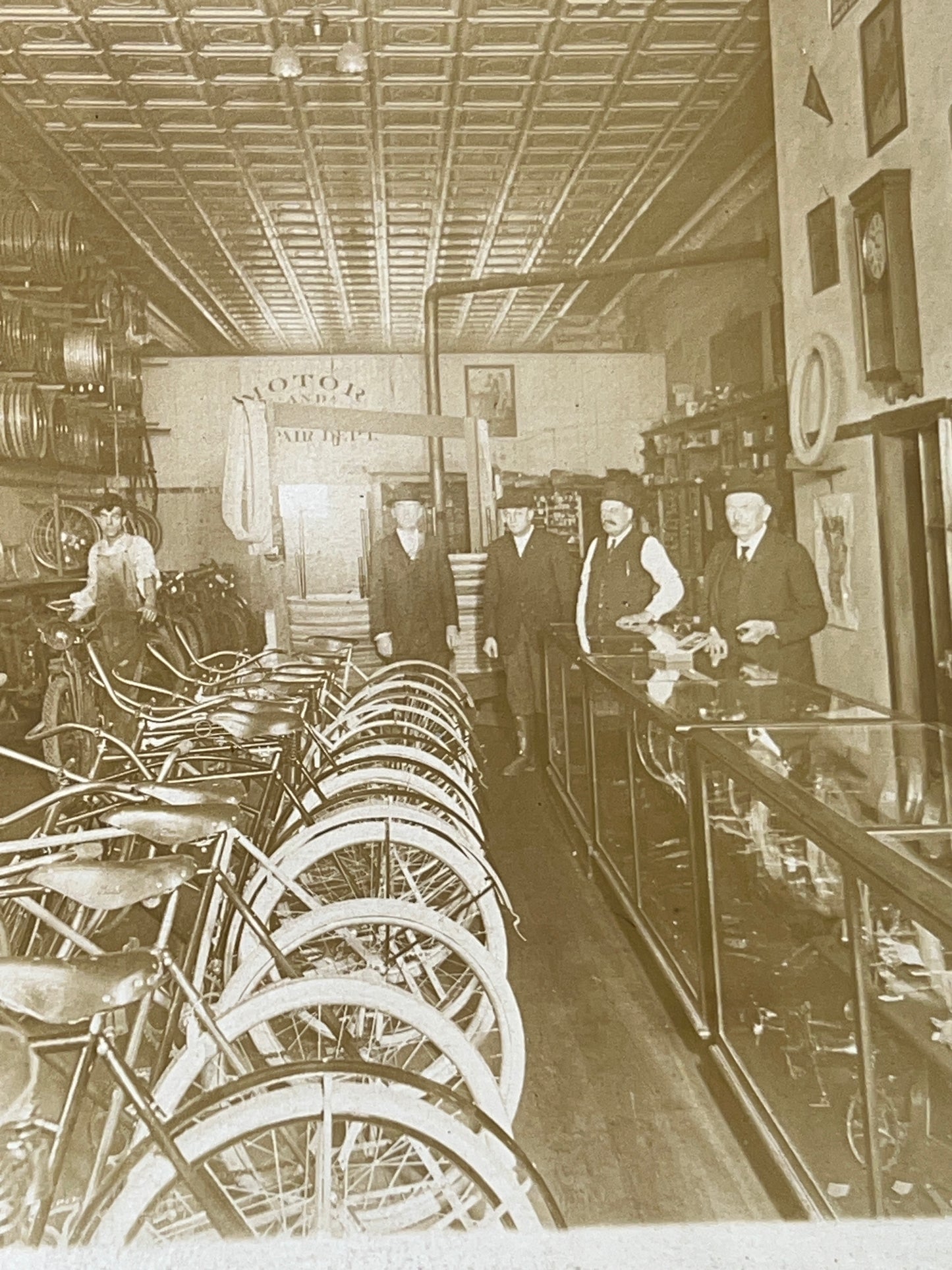 1916 Indian Motorcycle & Bicycle Dealership Photo Loaded!