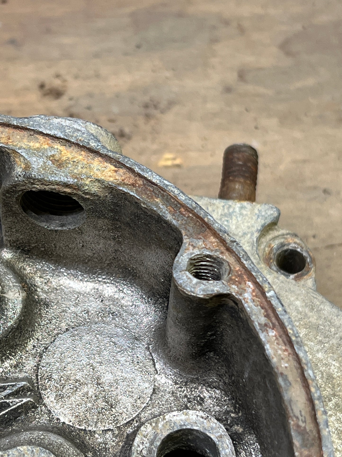 1920 Harley Davidson J JD Right Side Case