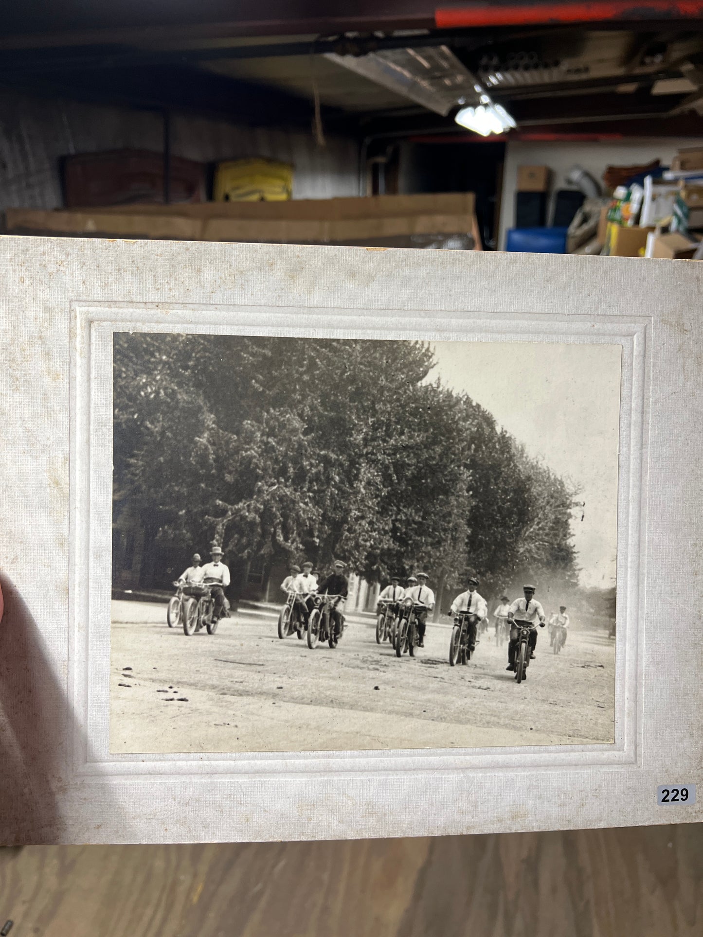 1909 Harley Riders Photo in Suits and Ties
