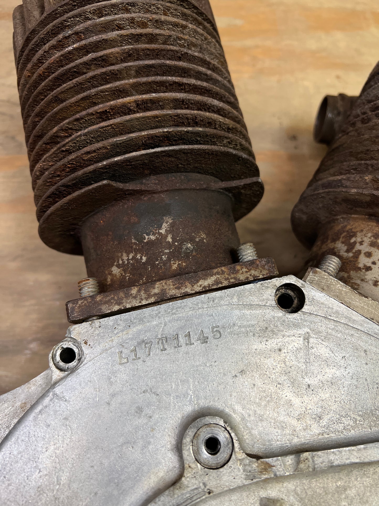 1917 Harley Davidson Twin Engine