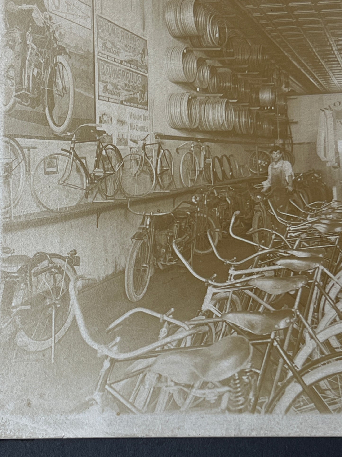1916 Indian Motorcycle & Bicycle Dealership Photo Loaded!