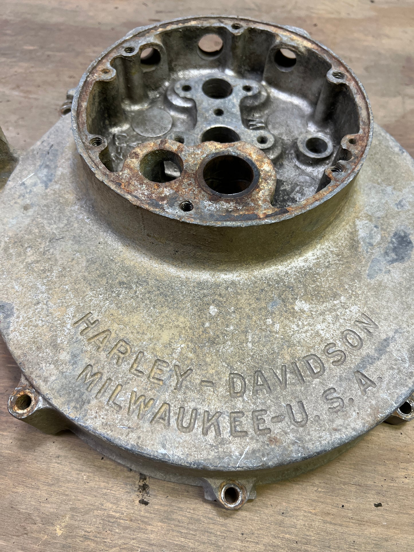 1920 Harley Davidson J JD Right Side Case