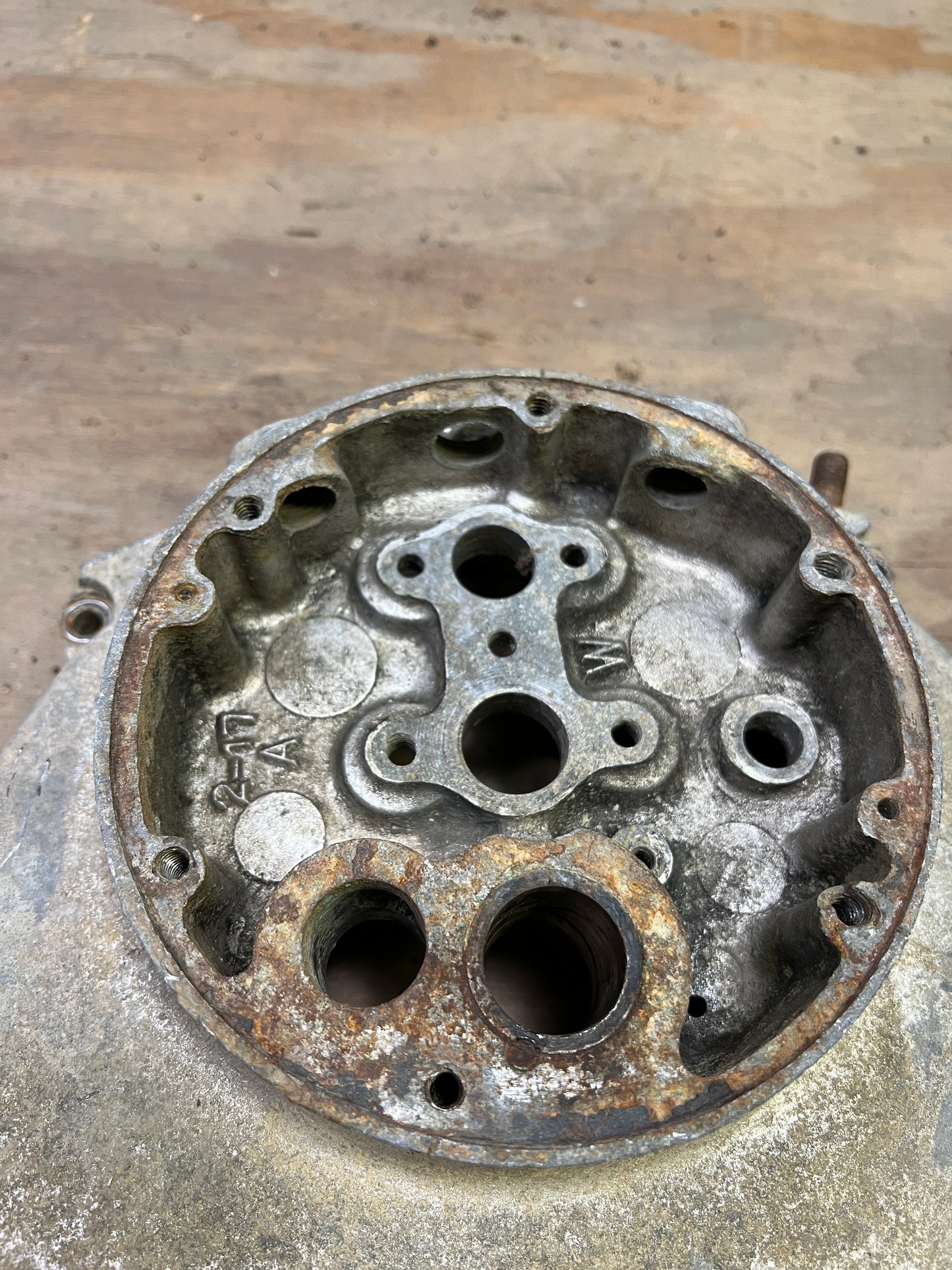 1920 Harley Davidson J JD Right Side Case