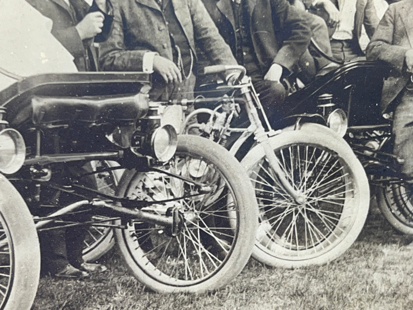 1903 Orient Motorcycle w/ Early Automobiles