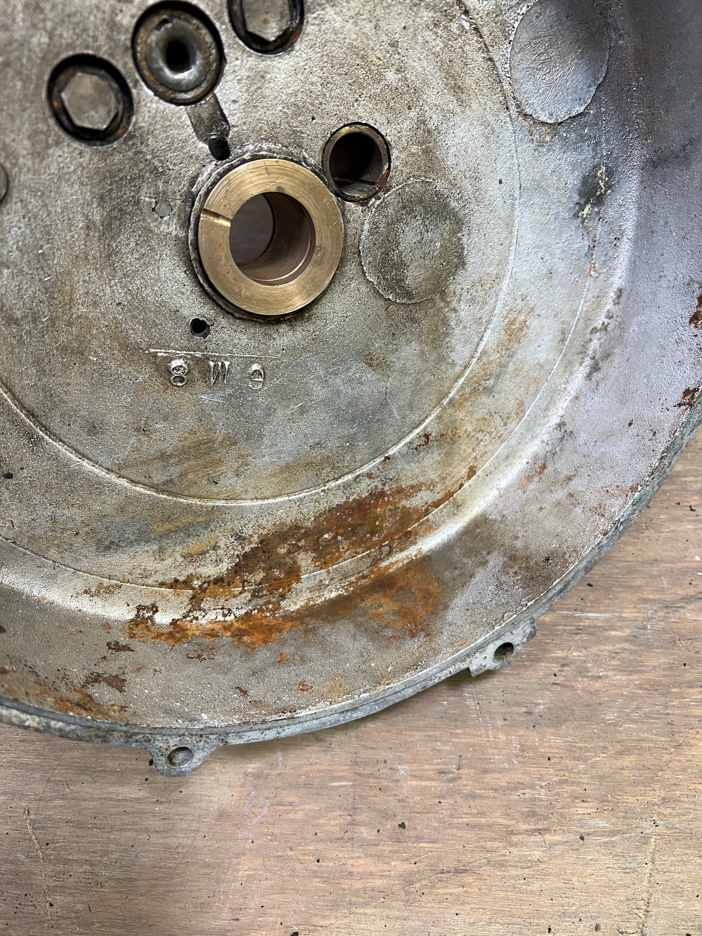 1918 Harley Davidson J JD Engine Right Side Case