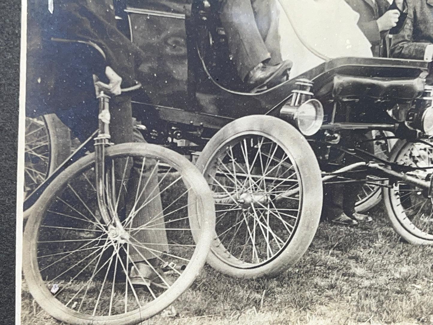 1903 Orient Motorcycle w/ Early Automobiles