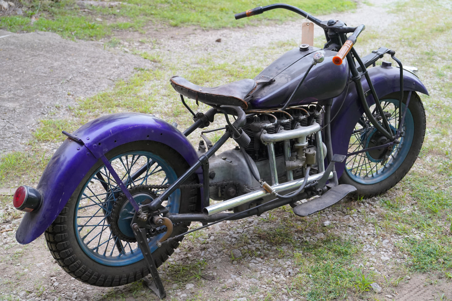 1934 Indian 4 Cylinder Motorcycle (Rolling Chassis)
