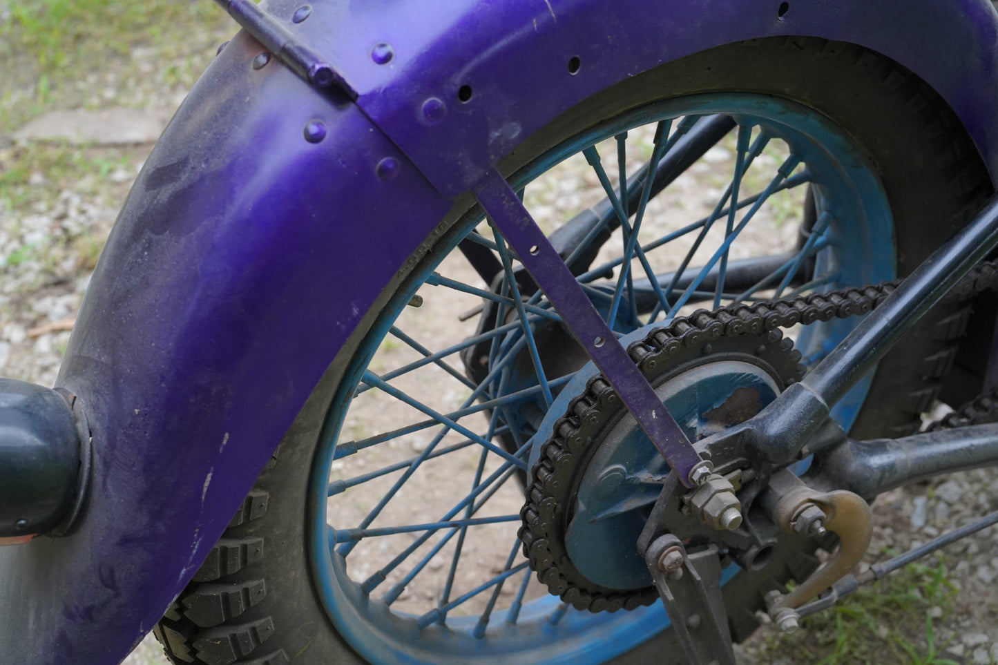 1934 Indian 4 Cylinder Motorcycle (Rolling Chassis)