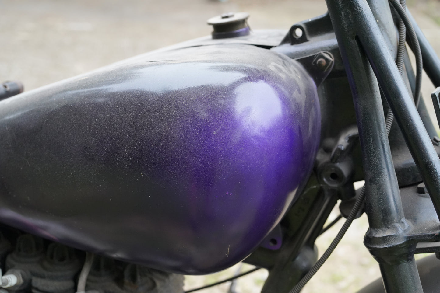 1934 Indian 4 Cylinder Motorcycle (Rolling Chassis)