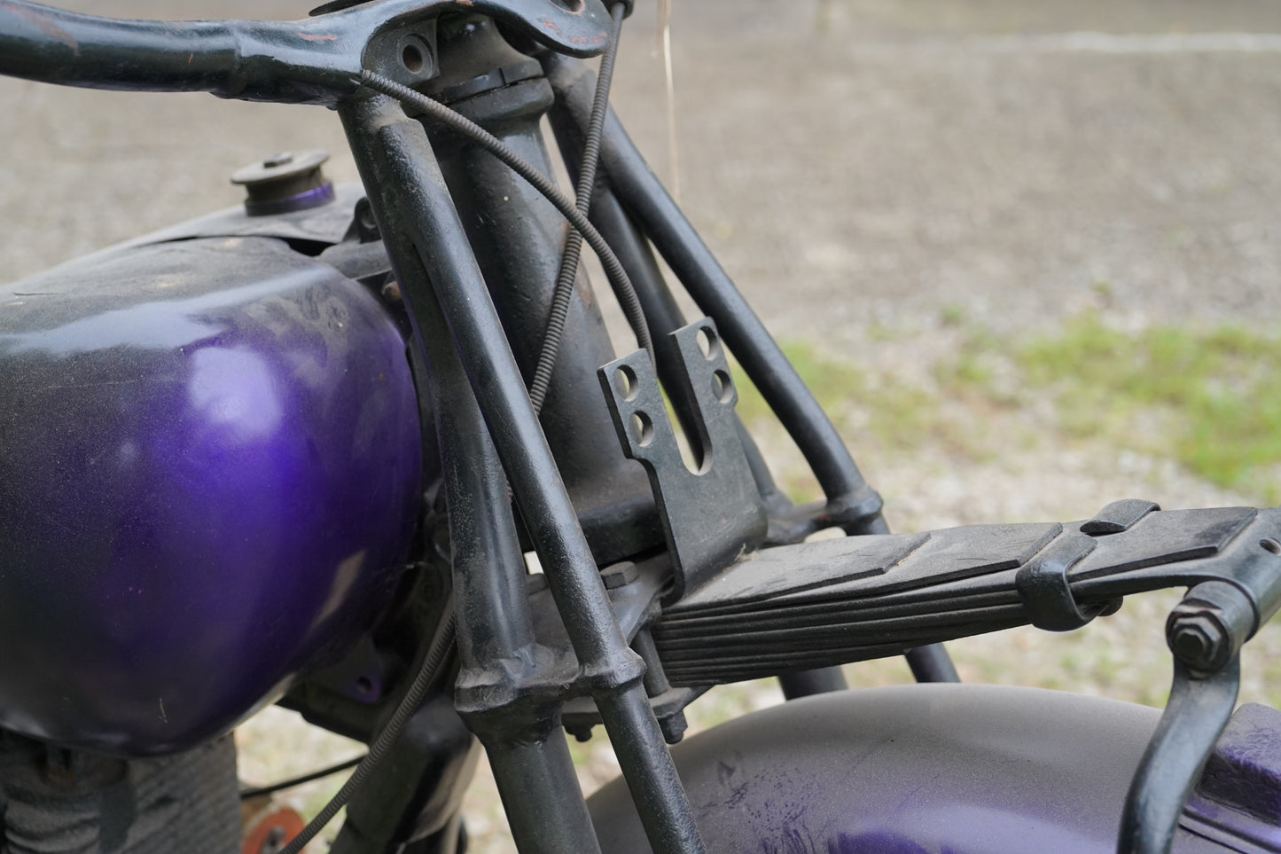 1934 Indian 4 Cylinder Motorcycle (Rolling Chassis)