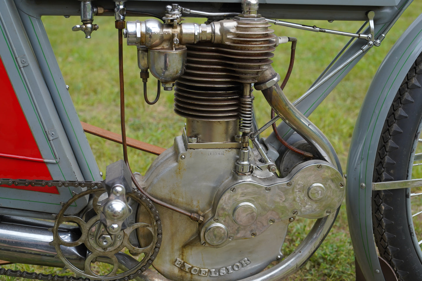1911 Excelsior Single Belt Drive Motorcycle