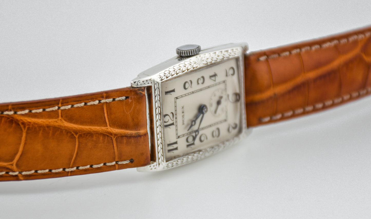 Rolex Silver Prince Men's Tank Watch 1941