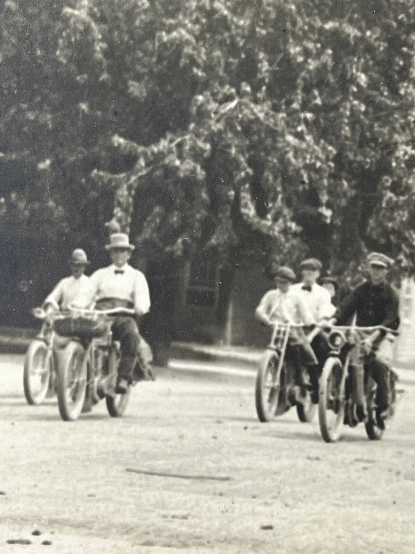 1909 Harley Riders Photo in Suits and Ties