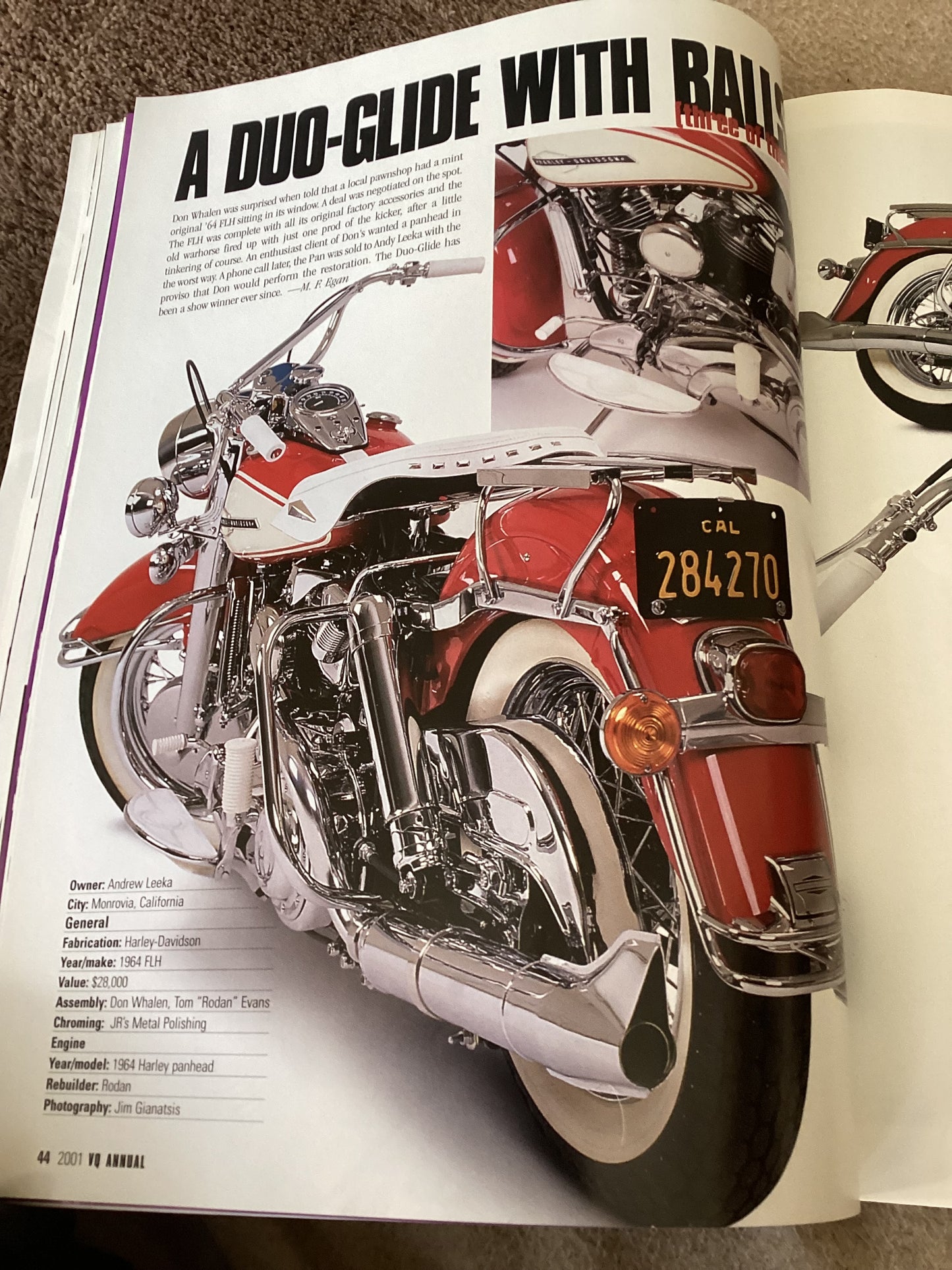 1964 Harley Davidson FLH Panhead