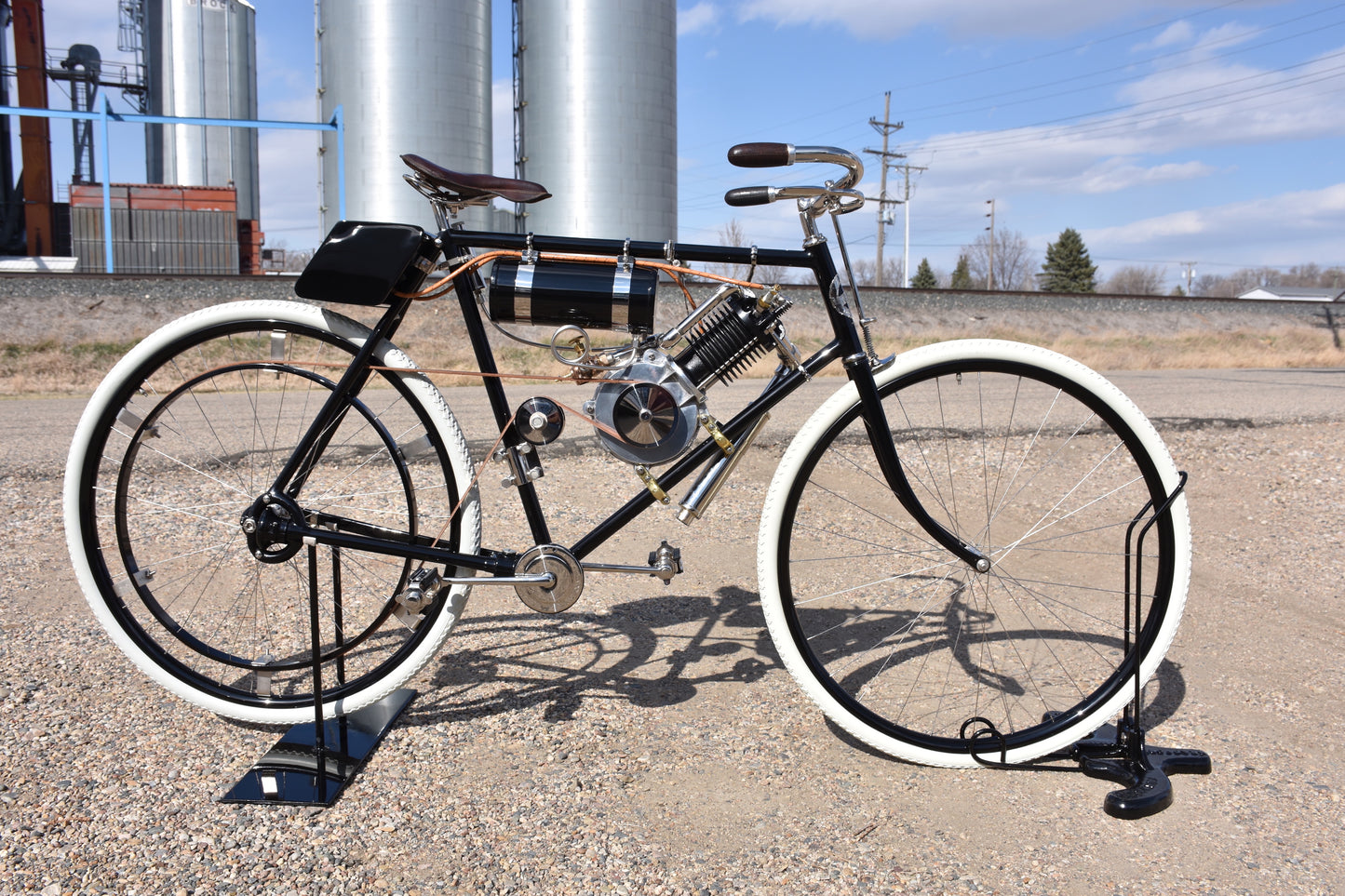 1901 Steffey 4-Stroke Motorcycle