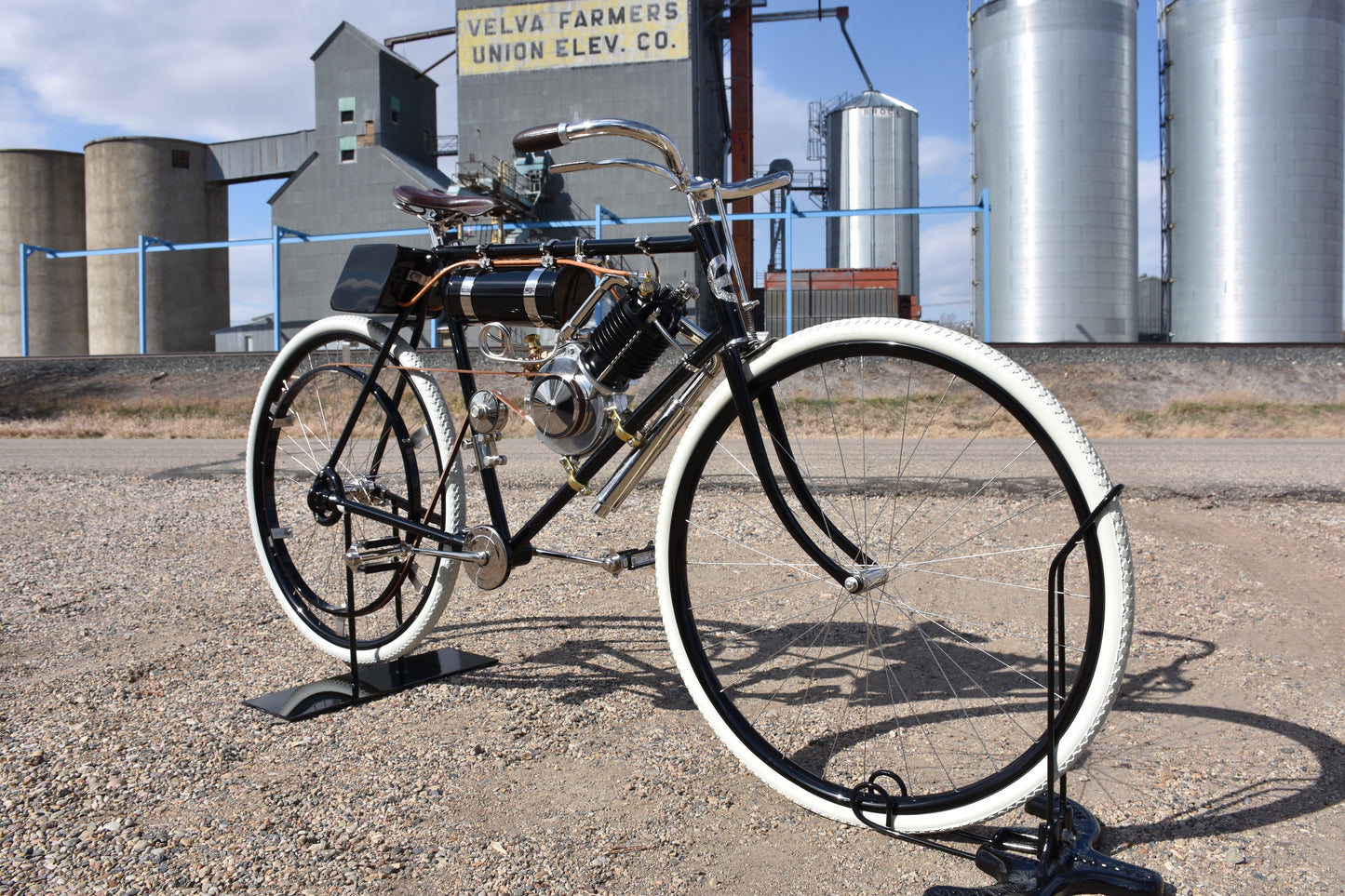 1901 Steffey 4-Stroke Motorcycle