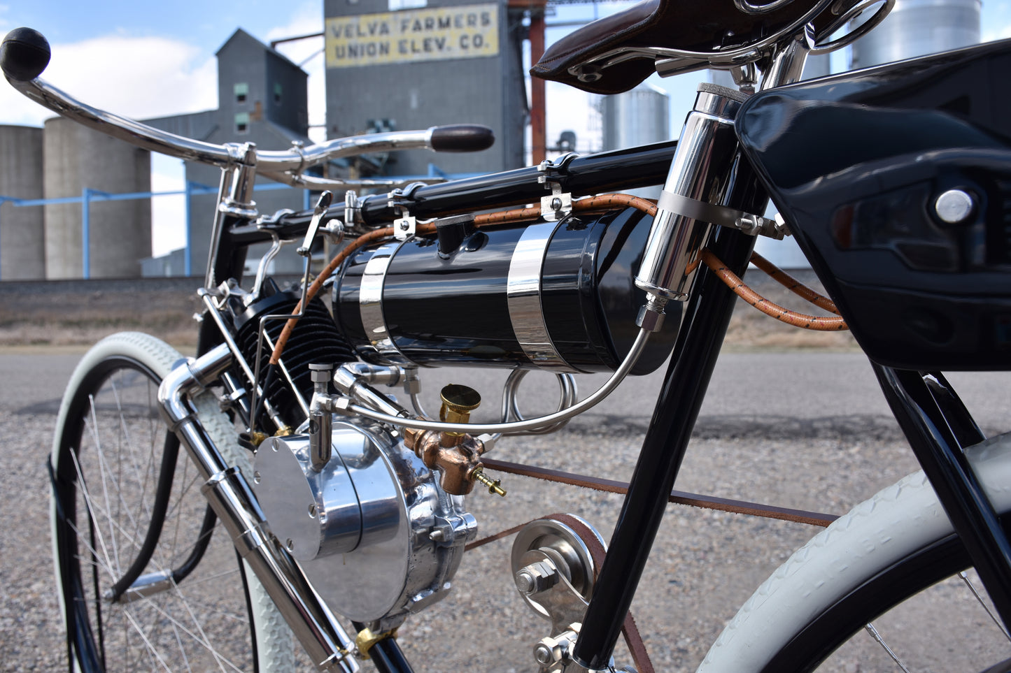 1901 Steffey 4-Stroke Motorcycle
