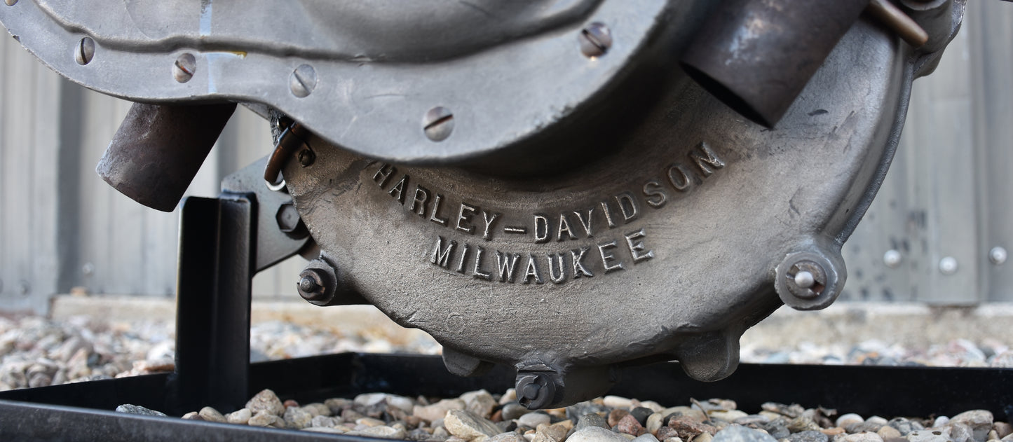 1928 Harley JH Two Cam Engine - Rebuilt & Running