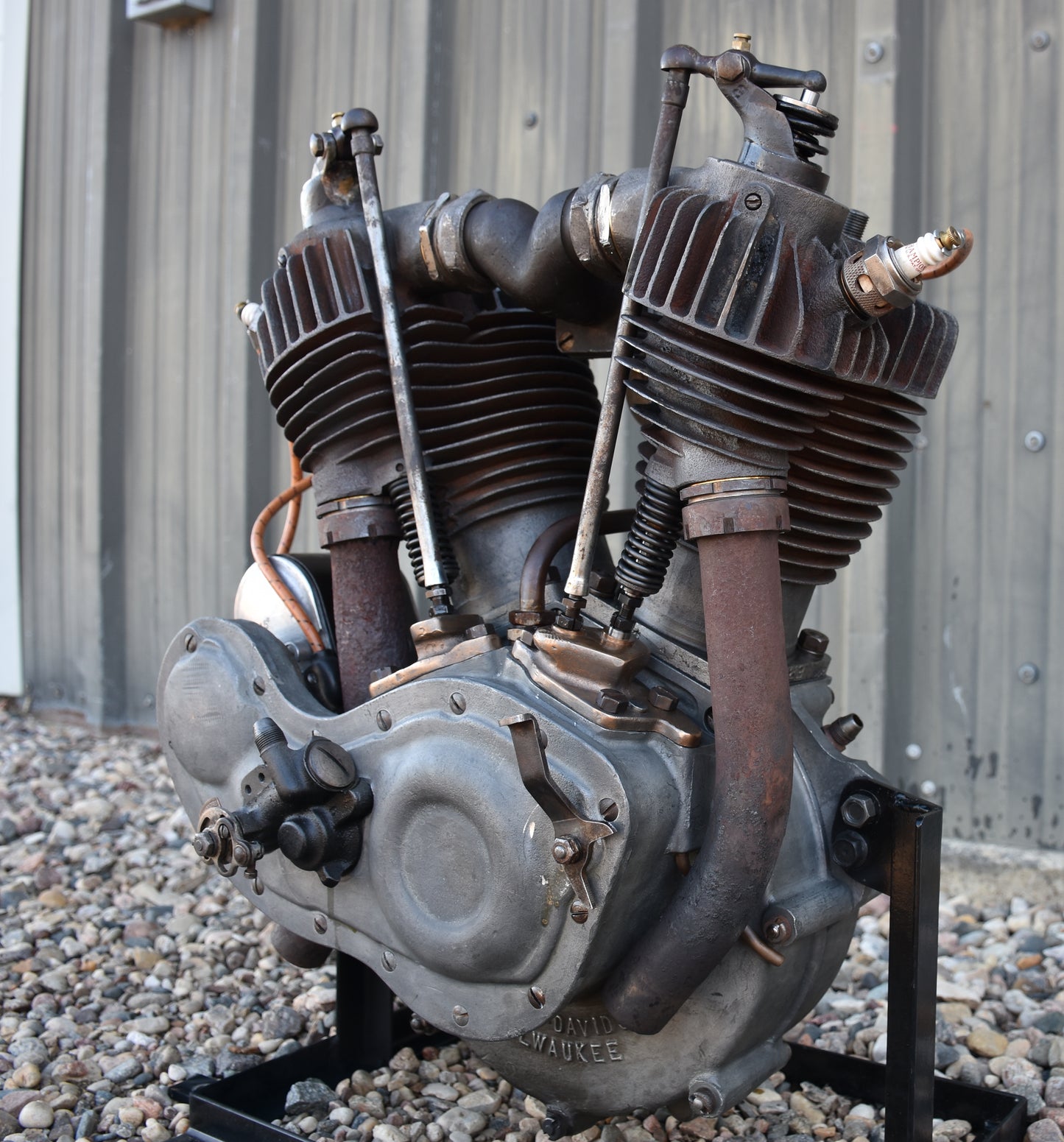 1928 Harley JH Two Cam Engine - Rebuilt & Running