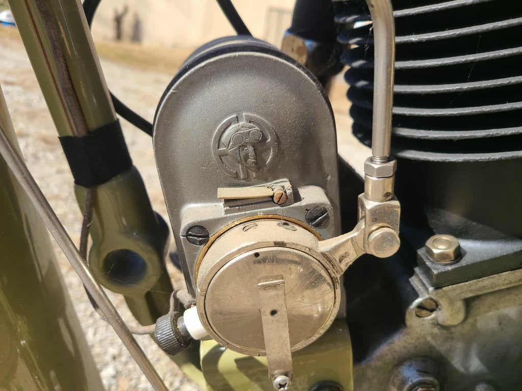 1917 Excelsior Twin Motorcycle