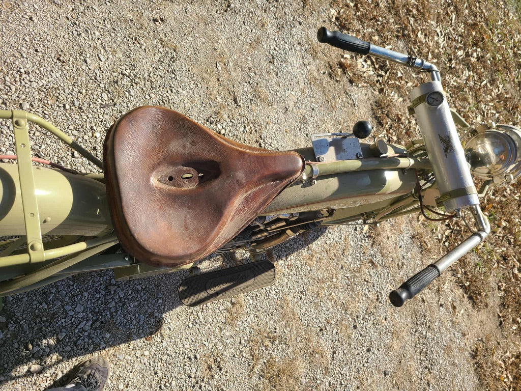 1917 Excelsior Twin Motorcycle