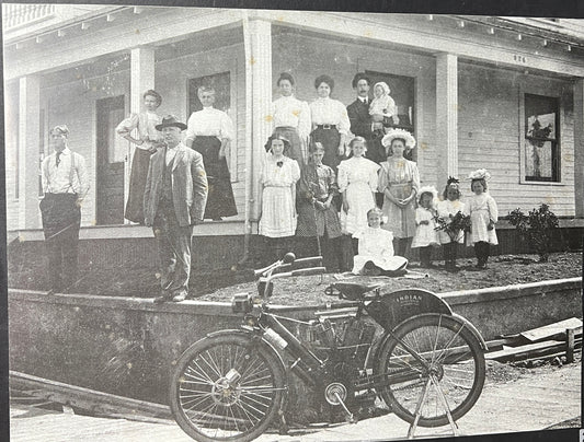 1908 Indian Camelback Twin Family Photo