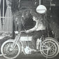 1910 Harley Davidson Single Motorcycle Photograph