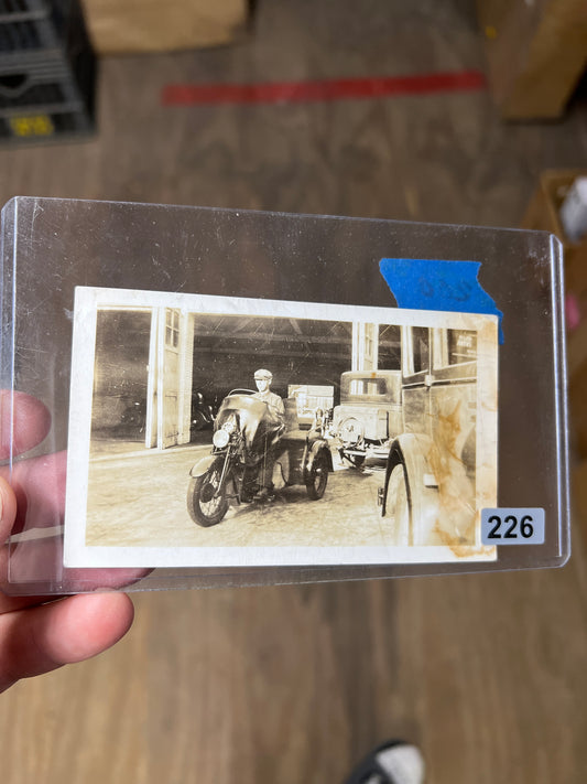 1936 Indian Dispatch Tow Original Photo - Very Rare!