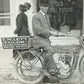 1911 Harley Davidson Motorcycle w/ T.M. Lett Tailor Factory Promo Photo