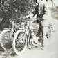 1913 Harley Davidson Twin Motorcycle Factory Promo Photo