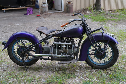 1934 Indian 4 Cylinder Motorcycle (Rolling Chassis)