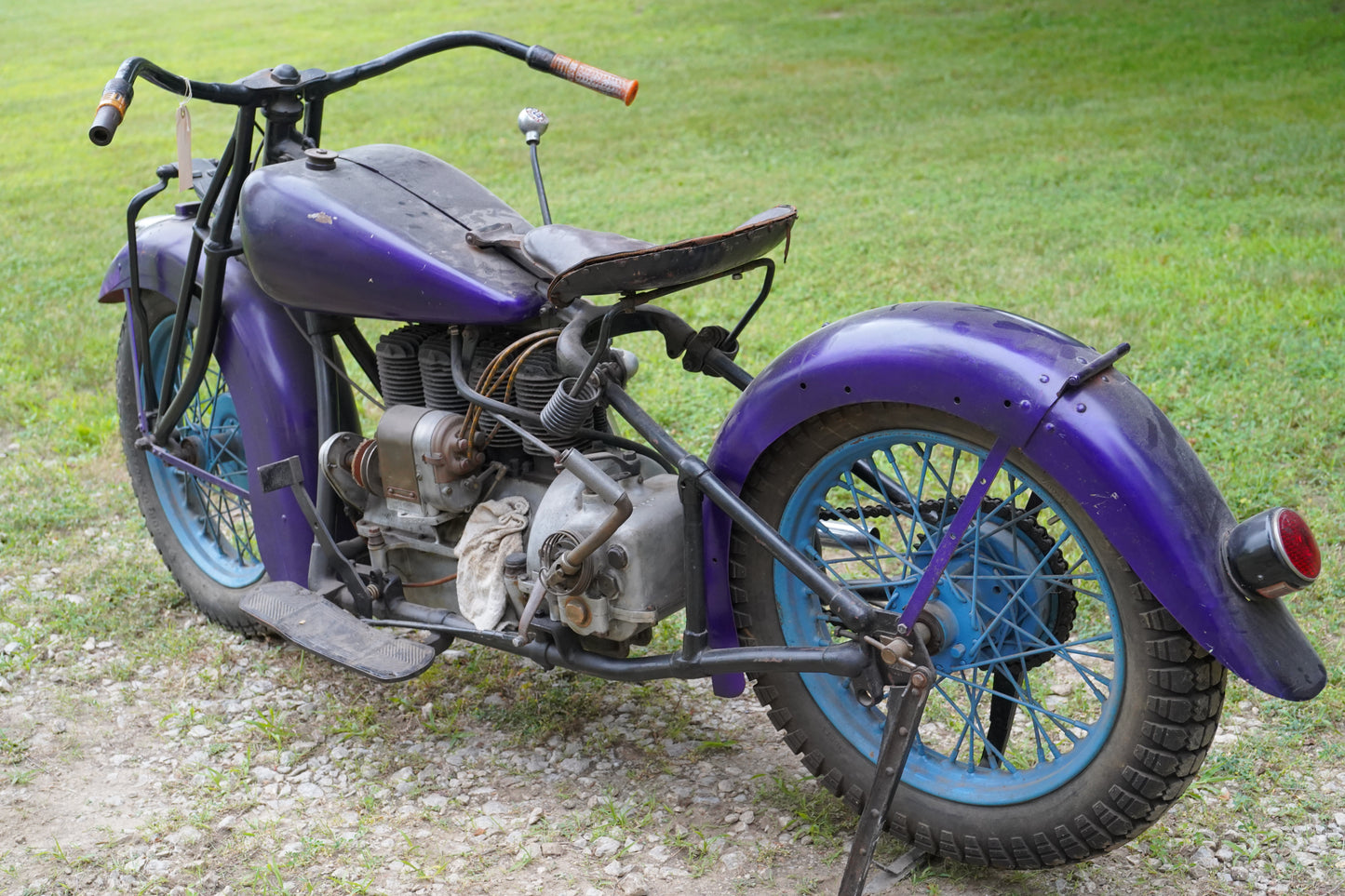 1934 Indian 4 Cylinder Motorcycle (Rolling Chassis)
