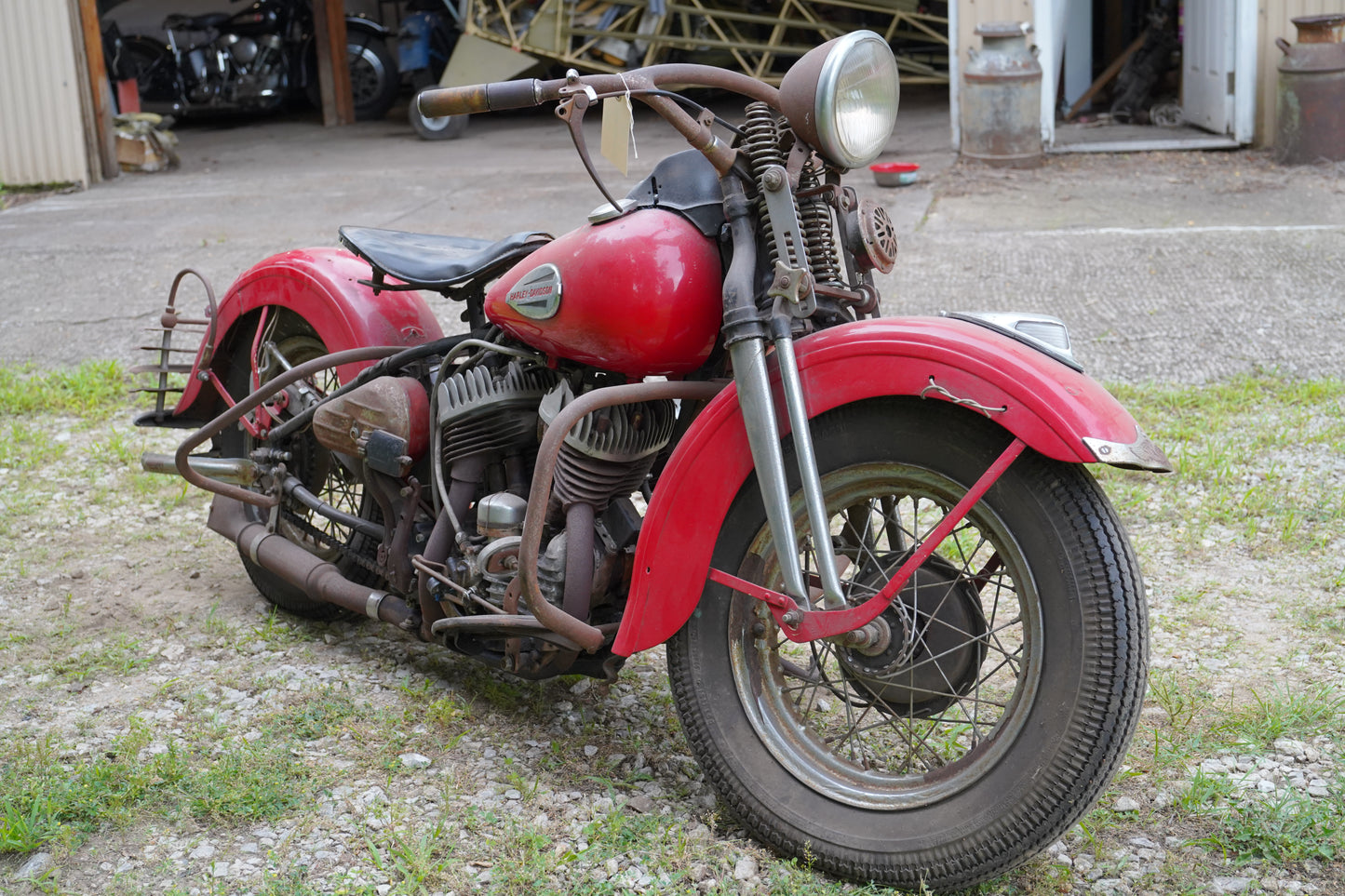 1941 Harley Davidson WL Flathead