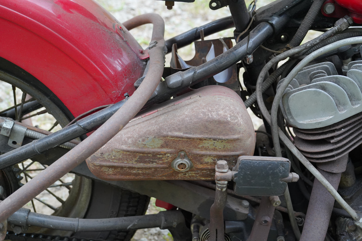 1941 Harley Davidson WL Flathead