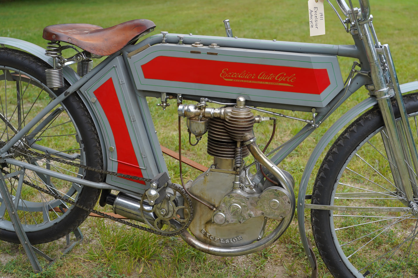 1911 Excelsior Single Belt Drive Motorcycle