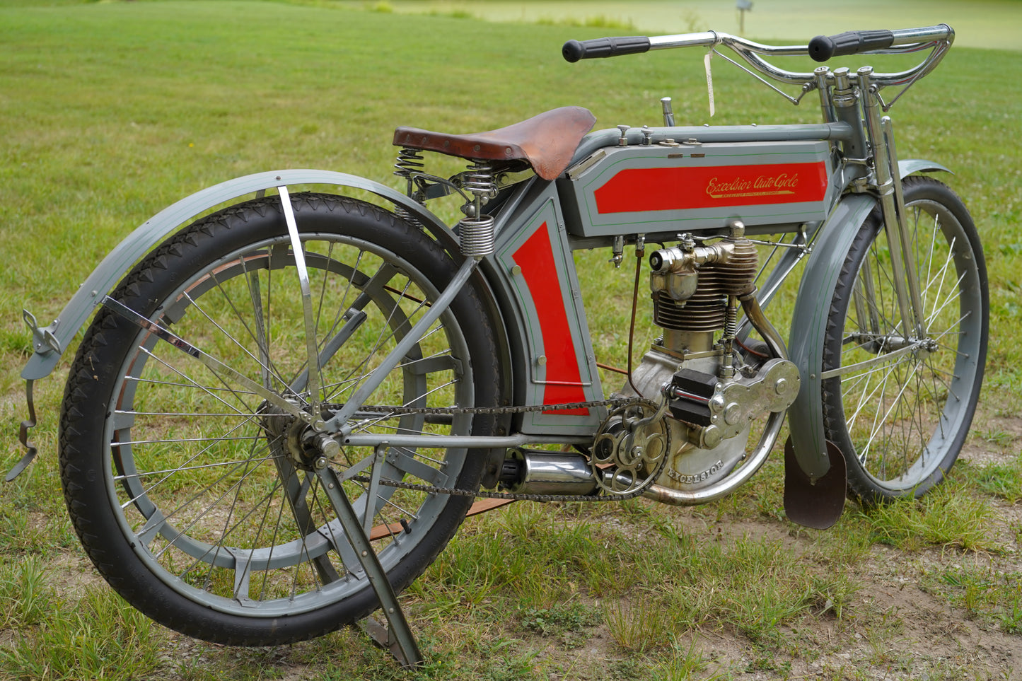 1911 Excelsior Single Belt Drive Motorcycle