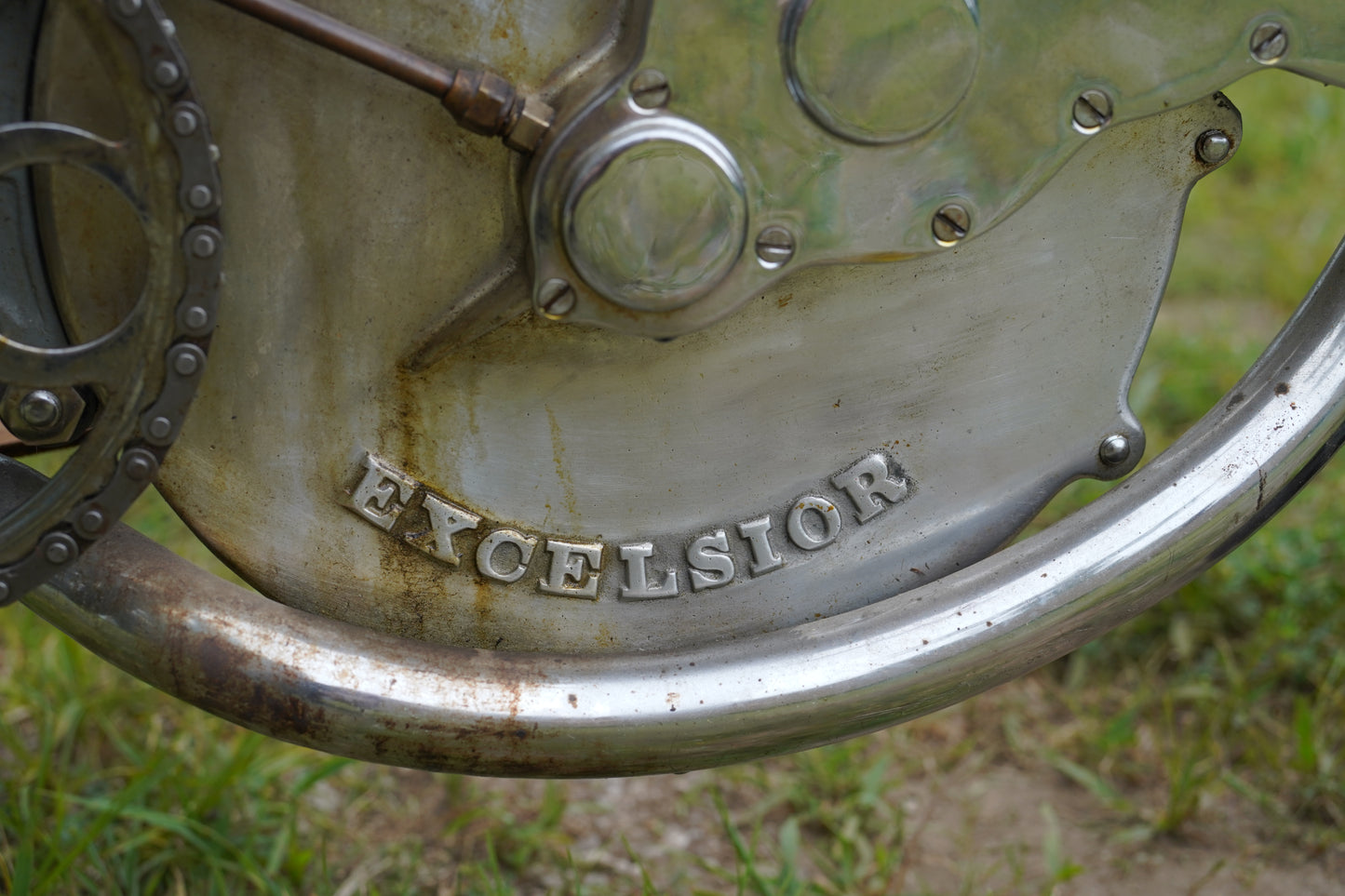 1911 Excelsior Single Belt Drive Motorcycle