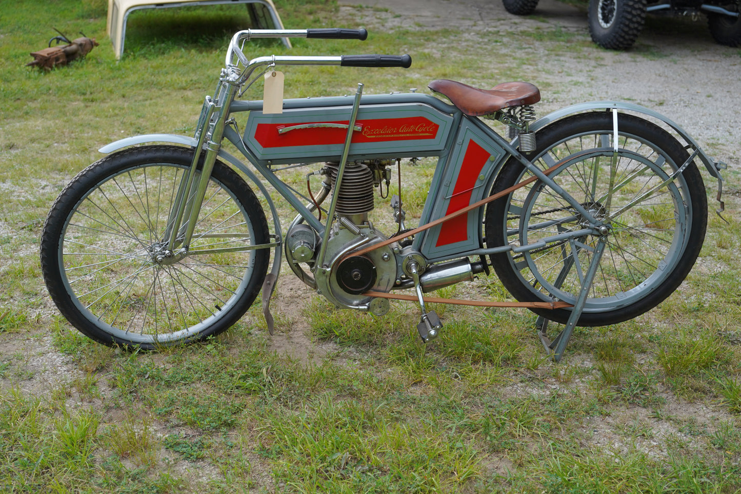 1911 Excelsior Single Belt Drive Motorcycle