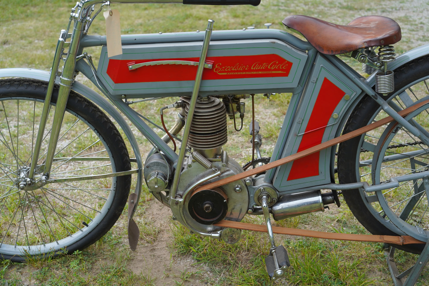 1911 Excelsior Single Belt Drive Motorcycle