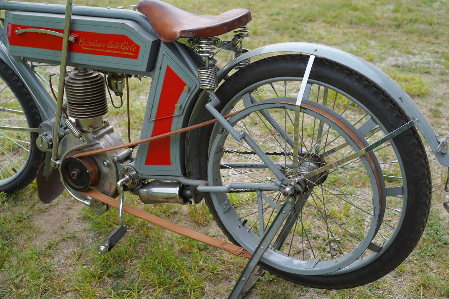 1911 Excelsior Single Belt Drive Motorcycle