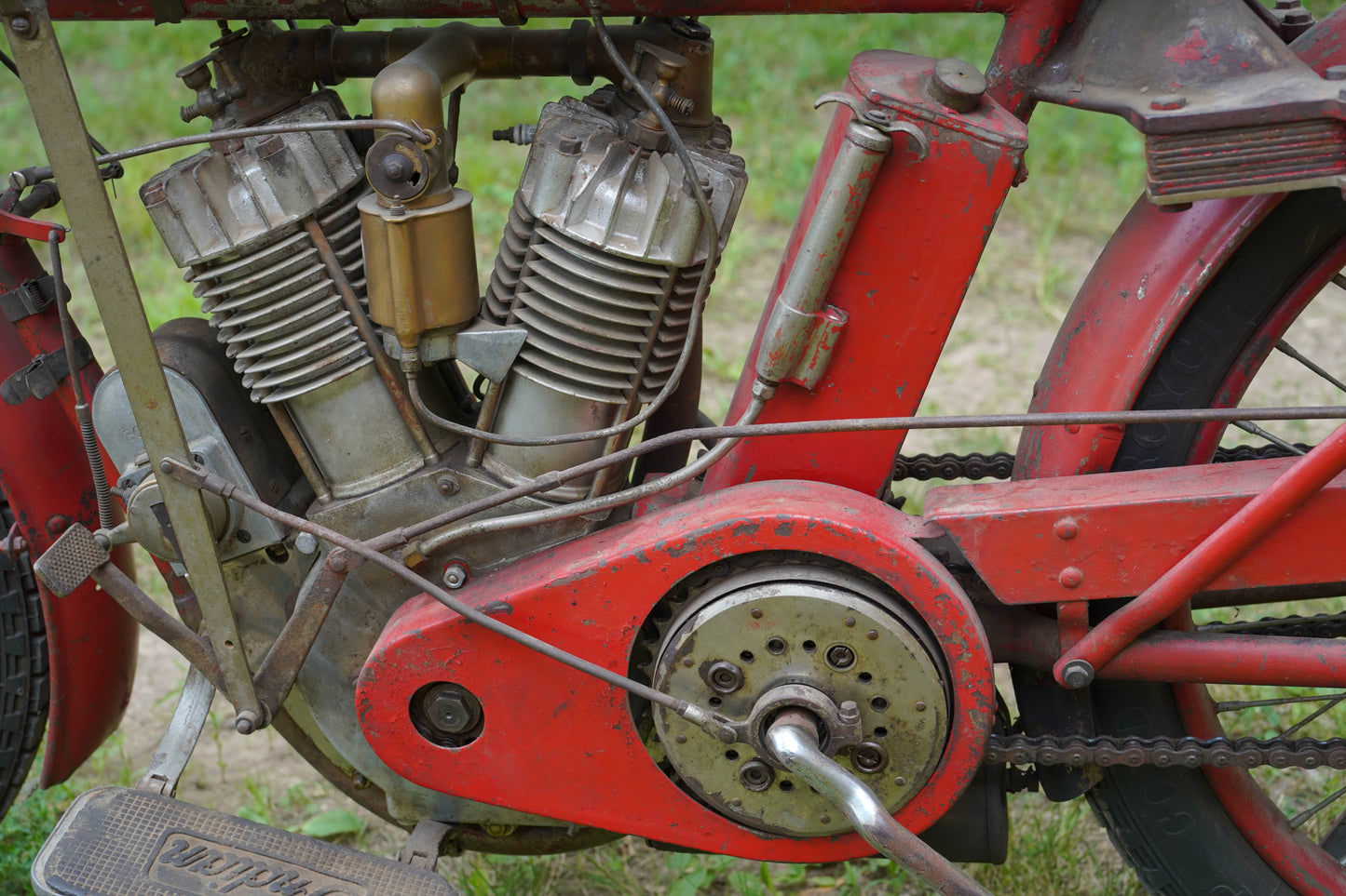 1913 Indian Big Twin Motorcycle