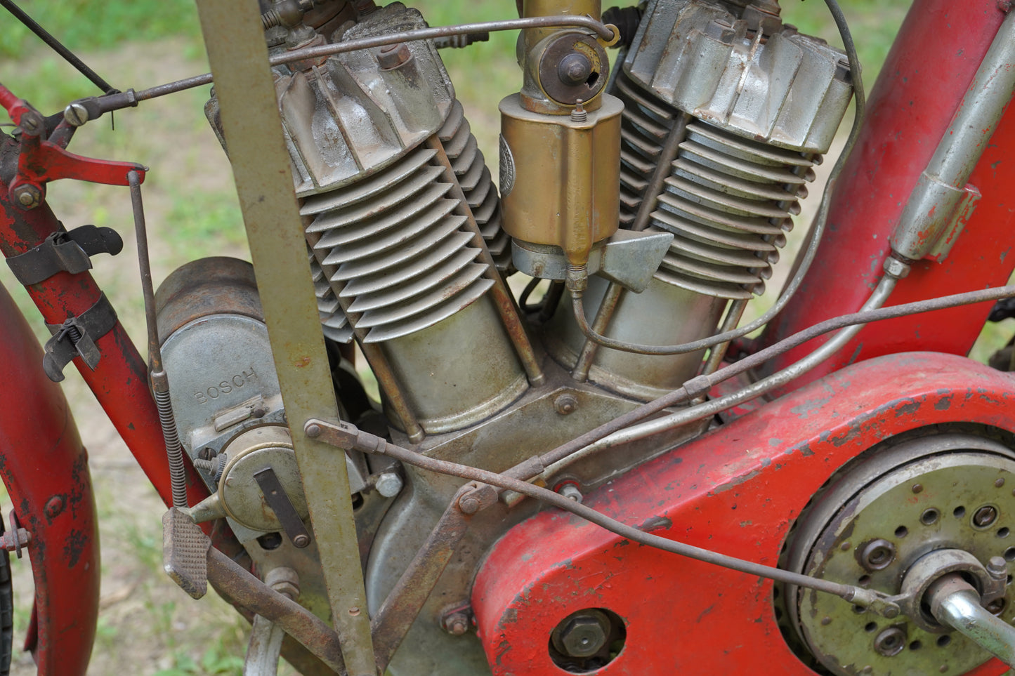 1913 Indian Big Twin Motorcycle