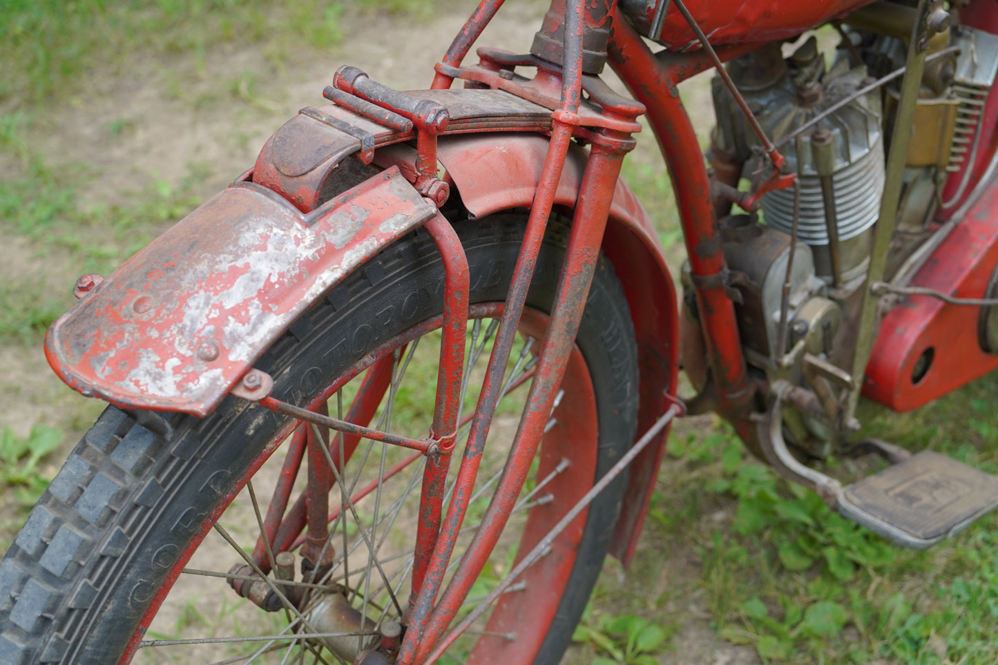 1913 Indian Big Twin Motorcycle