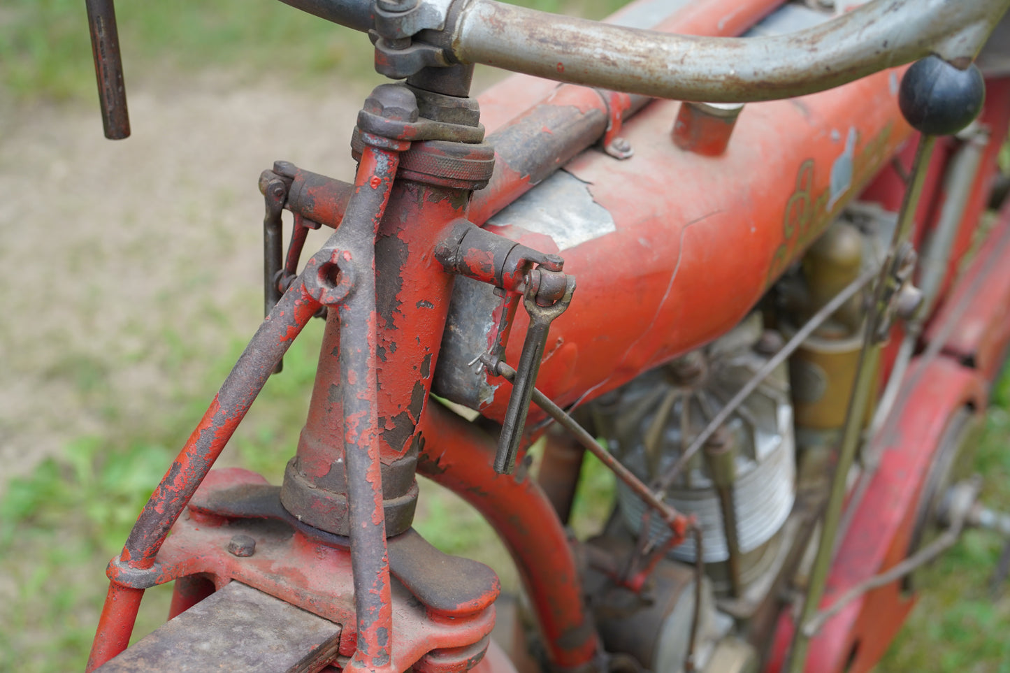 1913 Indian Big Twin Motorcycle