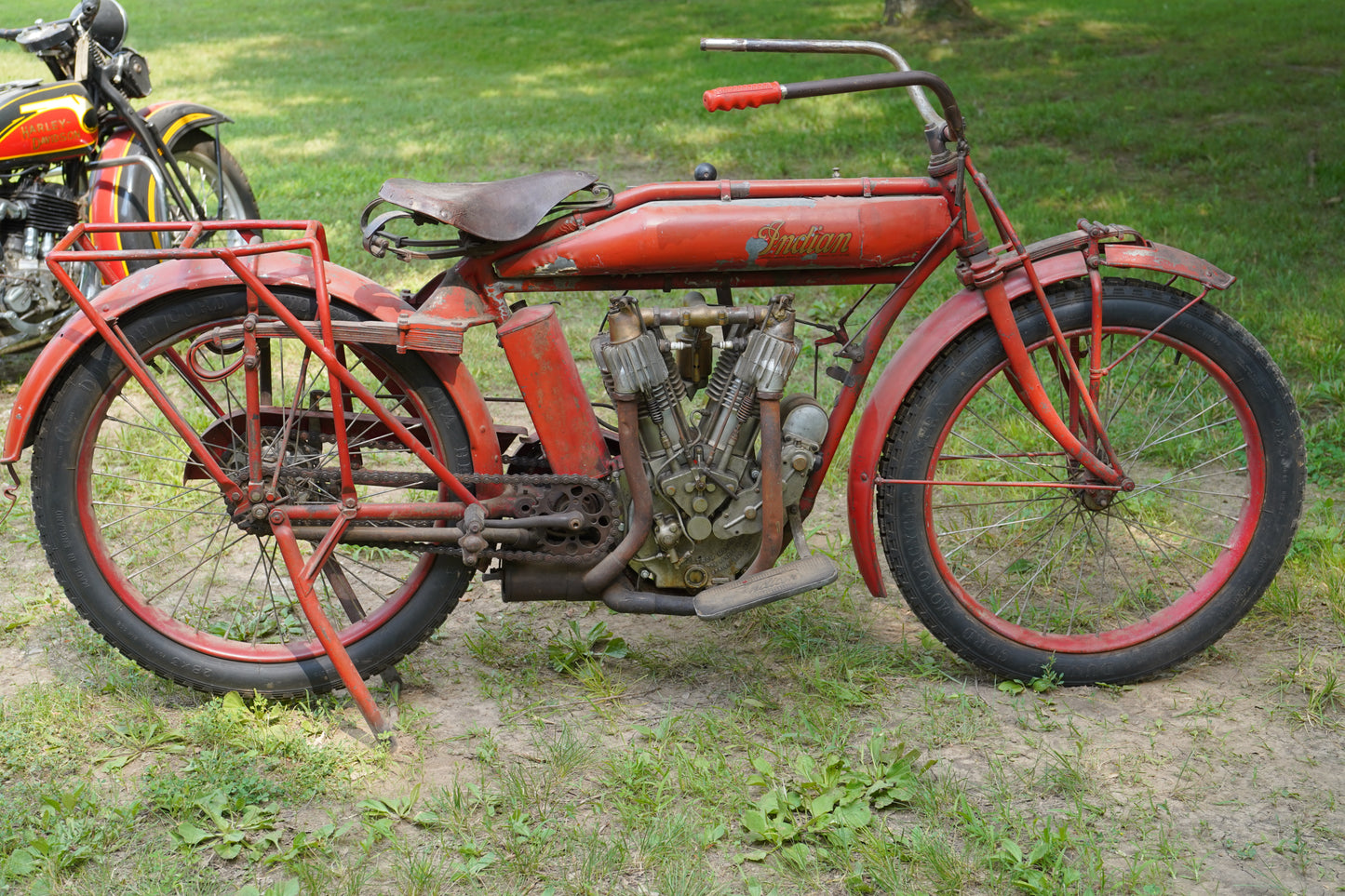 1913 Indian Big Twin Motorcycle