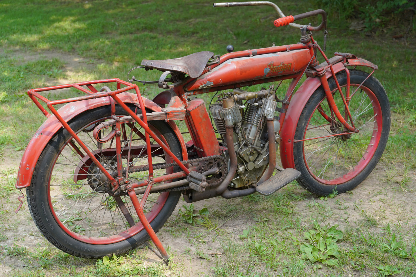 1913 Indian Big Twin Motorcycle