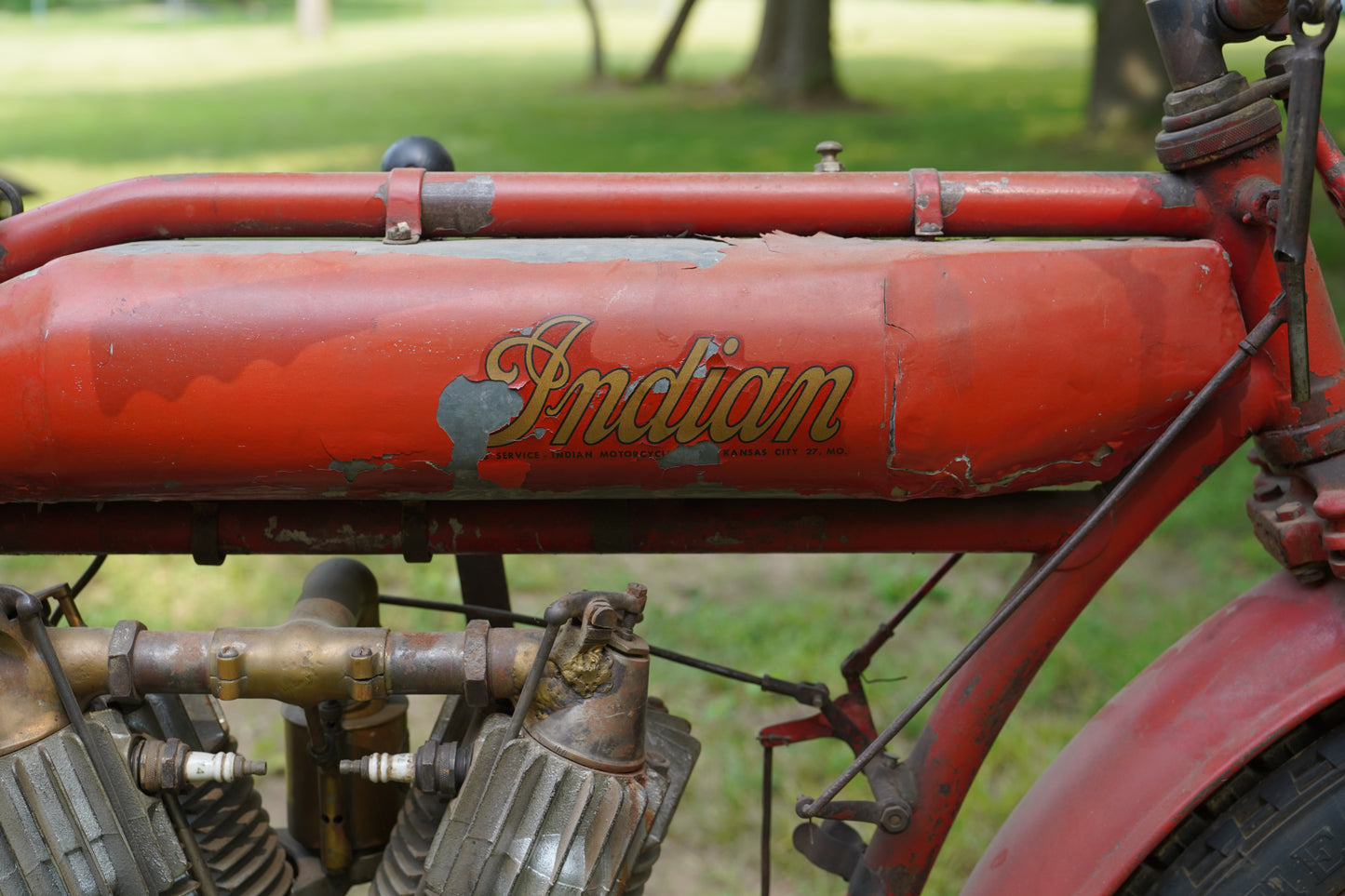 1913 Indian Big Twin Motorcycle