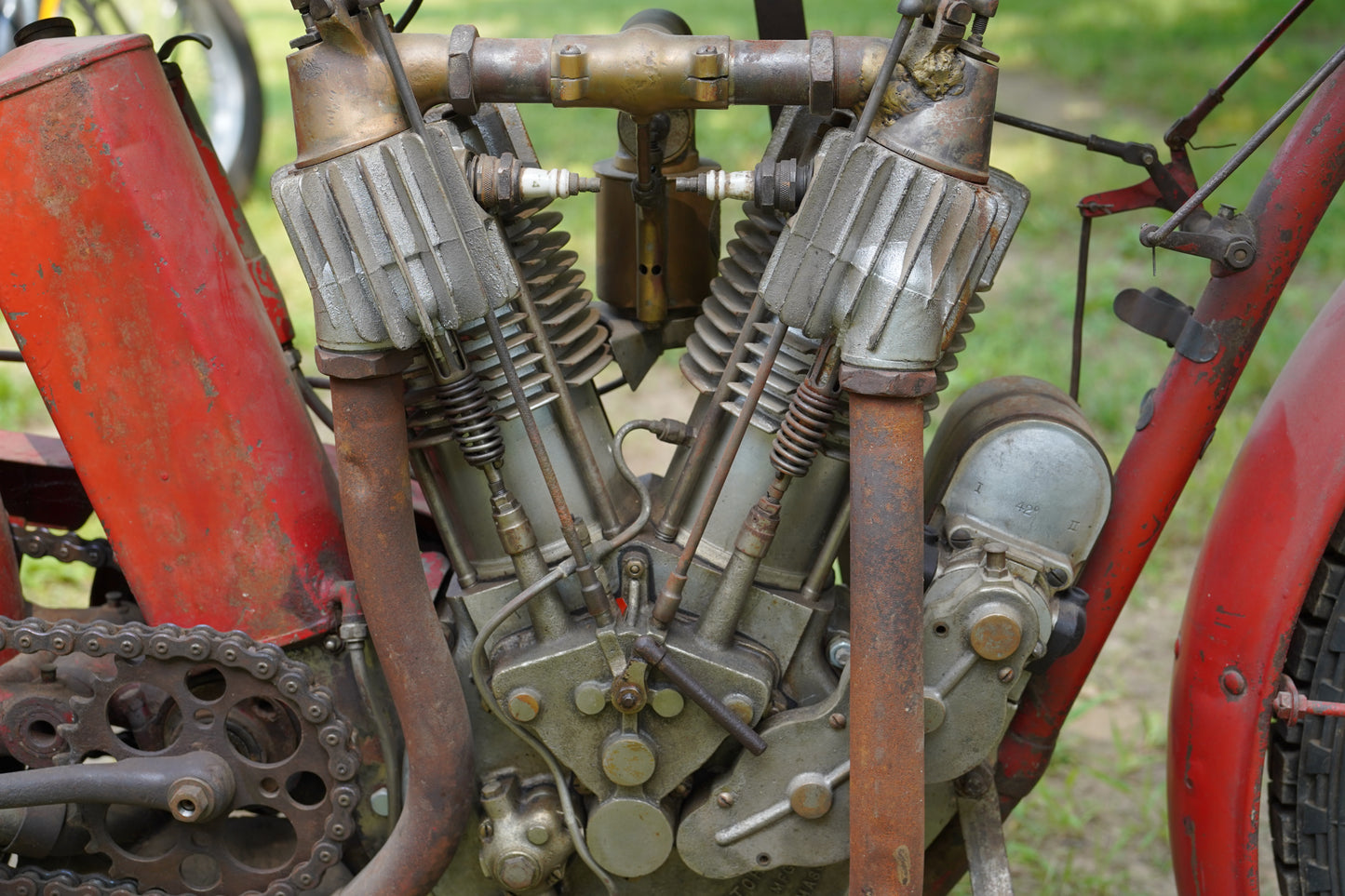 1913 Indian Big Twin Motorcycle