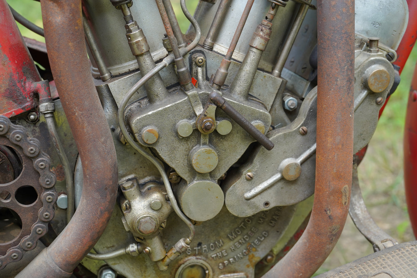 1913 Indian Big Twin Motorcycle